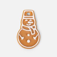 Мини-подвеска «Пряник», 3D-печать на заказ, снеговик