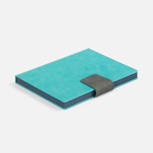 Ежедневник Grande Strap на заказ, датированный, бирюзовый Ежедневник Grande Strap на заказ, датированный, бирюзовый