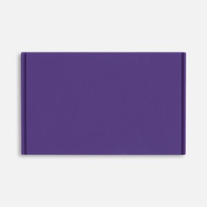 Лейбл из ПВХ Dzeta, XL, фиолетовый