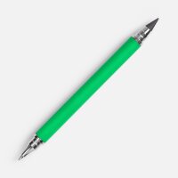Ручка шариковая и вечный карандаш Diptych, зеленая