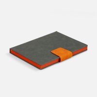 Ежедневник Grande Strap на заказ, датированный, серый