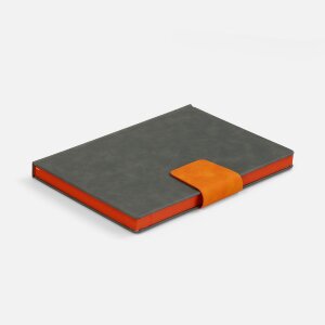 Ежедневник Grande Strap на заказ, датированный, серый Ежедневник Grande Strap на заказ, датированный, серый