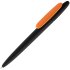 Ручка шариковая Prodir DS5 TRR-P Soft Touch, черная с оранжевым Ручка шариковая Prodir DS5 TRR-P Soft Touch, черная с оранжевым