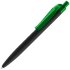 Ручка шариковая Prodir QS01 PRT-P Soft Touch, черная с зеленым Ручка шариковая Prodir QS01 PRT-P Soft Touch, черная с зеленым