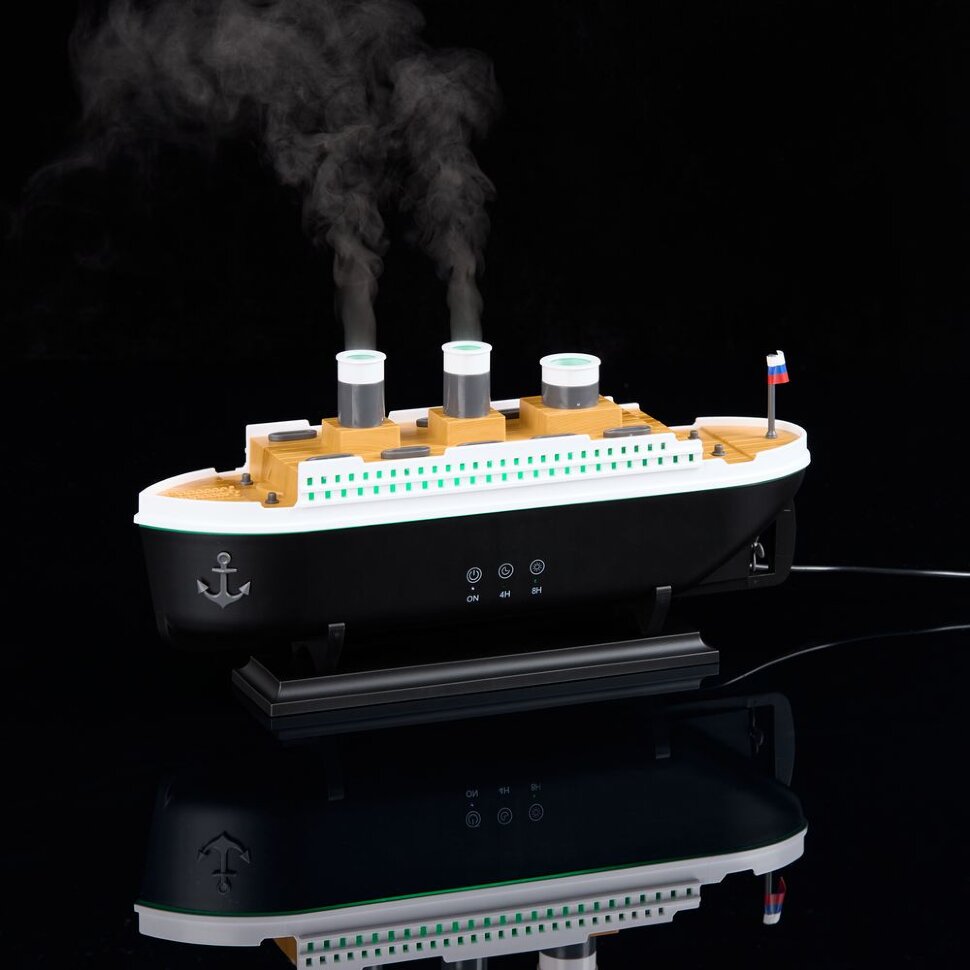 Увлажнитель-ароматизатор Steam Stream, черный Увлажнитель-ароматизатор Steam Stream, черный