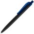 Ручка шариковая Prodir QS01 PRT-P Soft Touch, черная с синим Ручка шариковая Prodir QS01 PRT-P Soft Touch, черная с синим