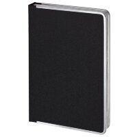 Ежедневник Frame Metal, недатированный, черный