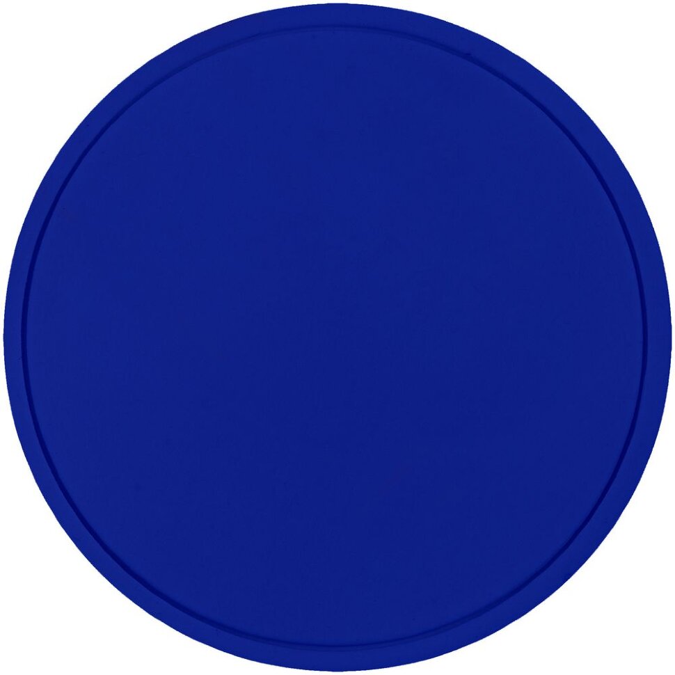 Лейбл ПВХ Dzeta Round, L, синий