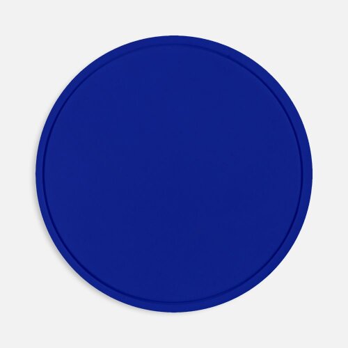 Лейбл ПВХ Dzeta Round, L, синий