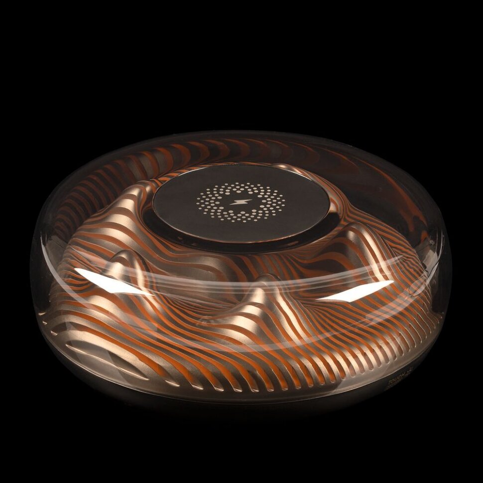 Станция беспроводной зарядки с подсветкой apexPoint ver.2, черная Станция беспроводной зарядки с подсветкой apexPoint ver.2, черная