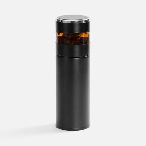 Смарт-бутылка с инфьюзером Thermory ver.2, черная Смарт-бутылка с инфьюзером Thermory ver.2, черная