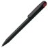 Ручка шариковая Prodir DS1 TMM Dot, черная с красным Ручка шариковая Prodir DS1 TMM Dot, черная с красным
