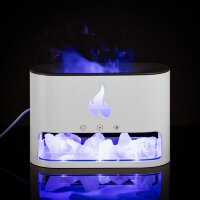 Увлажнитель-ароматизатор Fusion Blaze с имитацией пламени, белый Увлажнитель-ароматизатор Fusion Blaze с имитацией пламени, белый