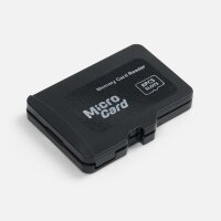 Футляр для карт памяти и SIM-карт Multitask, черный