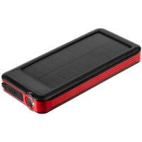 Аккумулятор с беспроводной зарядкой Holiday Maker Wireless, 10000 мАч, красный Аккумулятор с беспроводной зарядкой Holiday Maker Wireless, 10000 мАч, красный