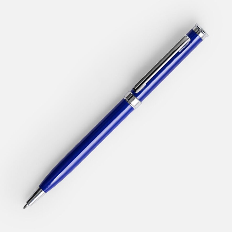 Ручка шариковая Finn Chrome, синяя