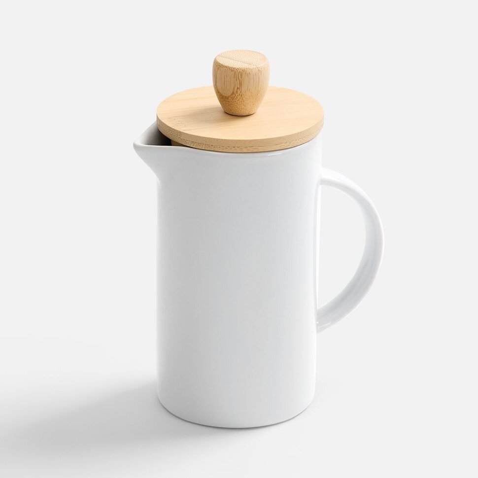 Френч-пресс Ceramero, белый Френч-пресс Ceramero, белый