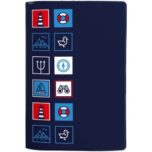 Обложка для паспорта Industry, ver.2, морская Обложка для паспорта Industry, ver.2, морская