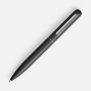 Ручка шариковая Scribo, матовая серая