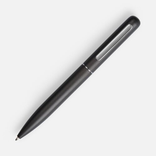 Ручка шариковая Scribo, матовая серая