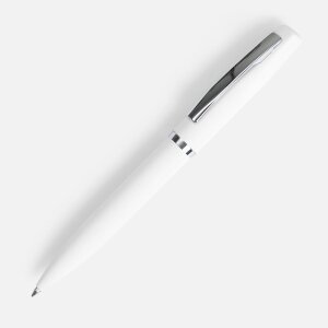 Ручка шариковая Bolt Soft Touch, белая