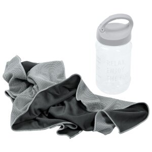 Охлаждающее полотенце Weddell, серое Охлаждающее полотенце Weddell, серое