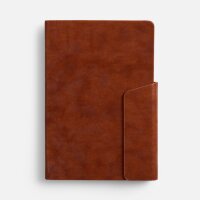 Ежедневник Leadmark, недатированный, коричневый