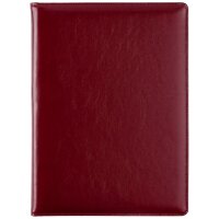 Папка адресная Signature, бордовая