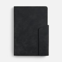 Ежедневник Leadmark, недатированный, черный