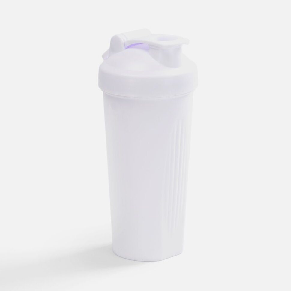 Спортивный шейкер Shake It Easy, белый Спортивный шейкер Shake It Easy, белый