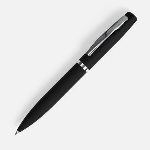 Ручка шариковая Bolt Soft Touch, черная