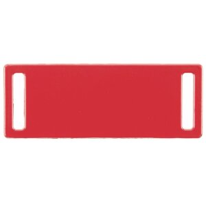 Шильдик металлический Kova, красный