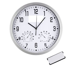 Часы настенные Insert2, белые Часы настенные Insert2, белые