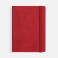 Ежедневник Urban Hard, недатированный, красный