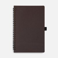 Блокнот на спирали Coffeist, коричневый
