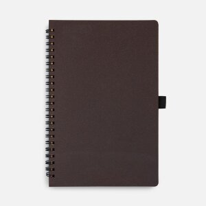 Блокнот на спирали Coffeist, коричневый Блокнот на спирали Coffeist, коричневый