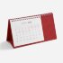 Календарь настольный Brand, красный Календарь настольный Brand, красный