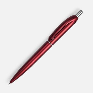 Ручка шариковая Bright Spark, красный металлик
