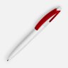 Ручка шариковая Bento, белая с красным Ручка шариковая Bento, белая с красным