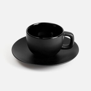 Чайная пара Stansa, черная Чайная пара Stansa, черная